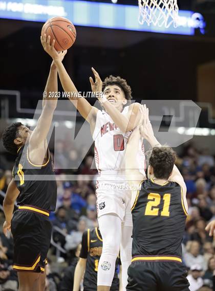 Thumbnail 2 in Cooper vs Newport (2023 9th Region Boys Basketball Tournament) photogallery.