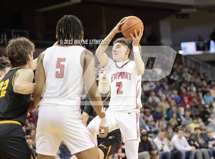 Thumbnail 3 in Cooper vs Newport (2023 9th Region Boys Basketball Tournament) photogallery.