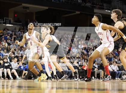 Thumbnail 1 in Cooper vs Newport (2023 9th Region Boys Basketball Tournament) photogallery.