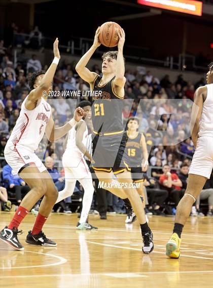 Thumbnail 1 in Cooper vs Newport (2023 9th Region Boys Basketball Tournament) photogallery.