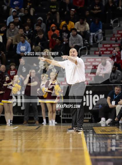 Thumbnail 2 in Cooper vs Newport (2023 9th Region Boys Basketball Tournament) photogallery.