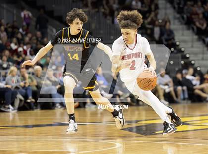 Thumbnail 1 in Cooper vs Newport (2023 9th Region Boys Basketball Tournament) photogallery.