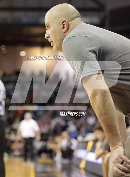 Thumbnail 1 in Cooper vs Newport (2023 9th Region Boys Basketball Tournament) photogallery.