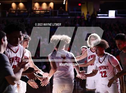 Thumbnail 1 in Cooper vs Newport (2023 9th Region Boys Basketball Tournament) photogallery.