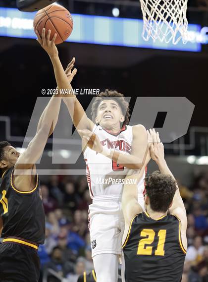 Thumbnail 3 in Cooper vs Newport (2023 9th Region Boys Basketball Tournament) photogallery.