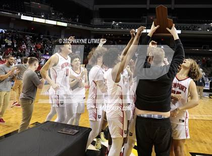 Thumbnail 1 in Cooper vs Newport (2023 9th Region Boys Basketball Tournament) photogallery.