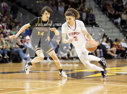 Thumbnail 3 in Cooper vs Newport (2023 9th Region Boys Basketball Tournament) photogallery.