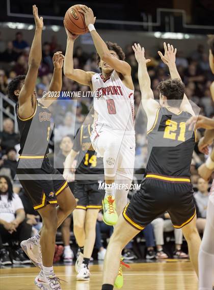 Thumbnail 1 in Cooper vs Newport (2023 9th Region Boys Basketball Tournament) photogallery.