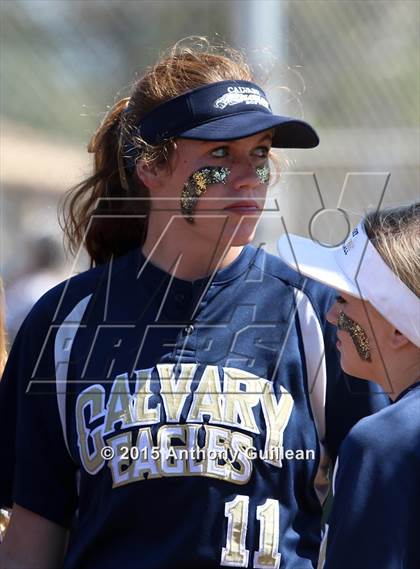 Thumbnail 2 in Cabrillo vs Calvary Chapel (CIF SS 3rd Round Playoff) photogallery.