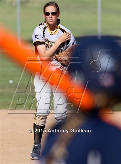 Thumbnail 2 in Cabrillo vs Calvary Chapel (CIF SS 3rd Round Playoff) photogallery.