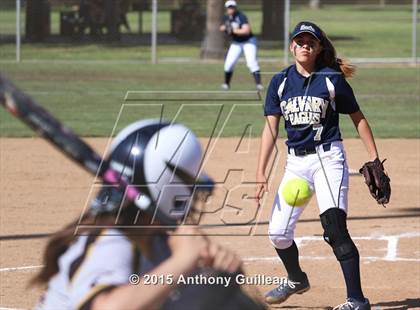 Thumbnail 3 in Cabrillo vs Calvary Chapel (CIF SS 3rd Round Playoff) photogallery.