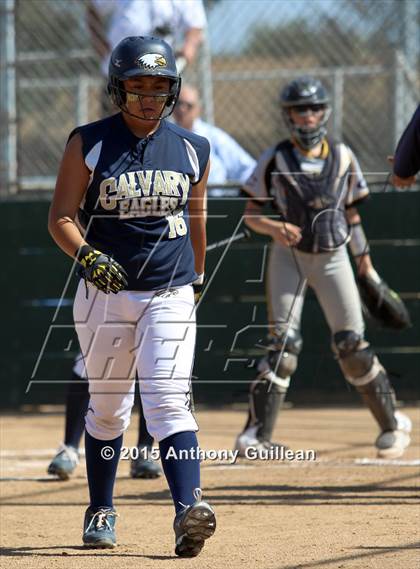 Thumbnail 2 in Cabrillo vs Calvary Chapel (CIF SS 3rd Round Playoff) photogallery.