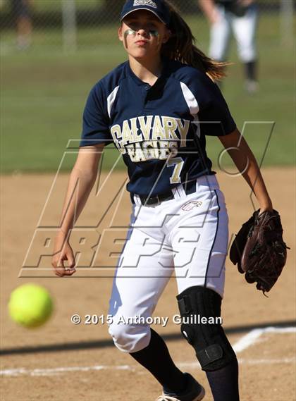 Thumbnail 3 in Cabrillo vs Calvary Chapel (CIF SS 3rd Round Playoff) photogallery.