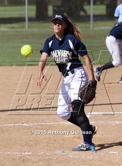 Thumbnail 3 in Cabrillo vs Calvary Chapel (CIF SS 3rd Round Playoff) photogallery.