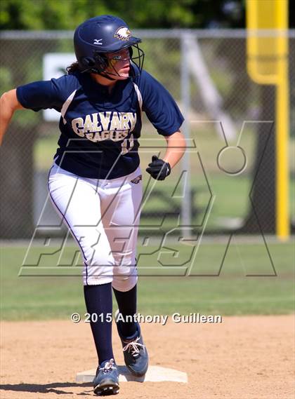 Thumbnail 3 in Cabrillo vs Calvary Chapel (CIF SS 3rd Round Playoff) photogallery.