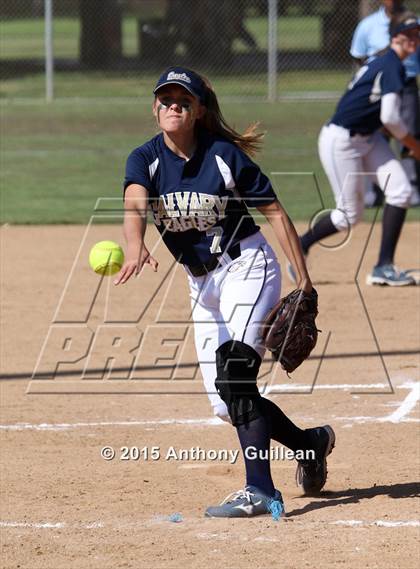 Thumbnail 2 in Cabrillo vs Calvary Chapel (CIF SS 3rd Round Playoff) photogallery.