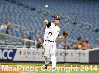 Thumbnail 2 in Beach Channel vs Bronx High School of Science (PSAL Class B Final) photogallery.