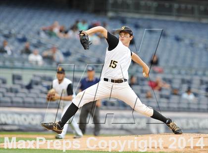 Thumbnail 3 in Beach Channel vs Bronx High School of Science (PSAL Class B Final) photogallery.