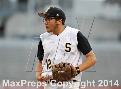 Thumbnail 3 in Beach Channel vs Bronx High School of Science (PSAL Class B Final) photogallery.