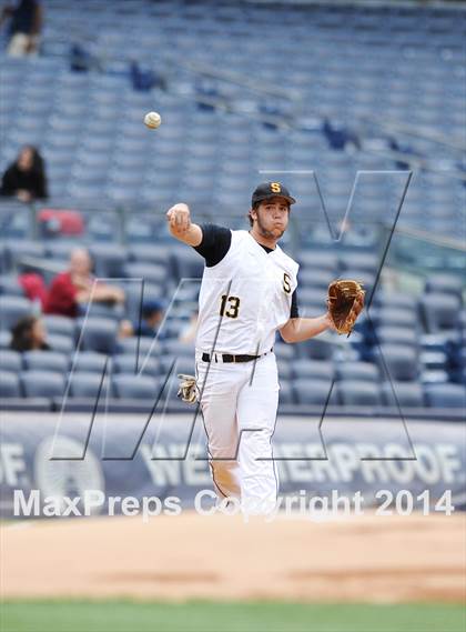 Thumbnail 2 in Beach Channel vs Bronx High School of Science (PSAL Class B Final) photogallery.