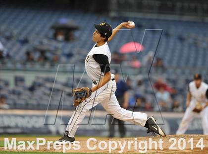 Thumbnail 3 in Beach Channel vs Bronx High School of Science (PSAL Class B Final) photogallery.