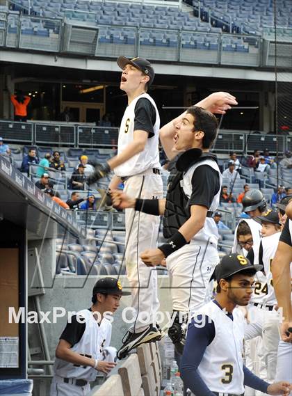Thumbnail 2 in Beach Channel vs Bronx High School of Science (PSAL Class B Final) photogallery.
