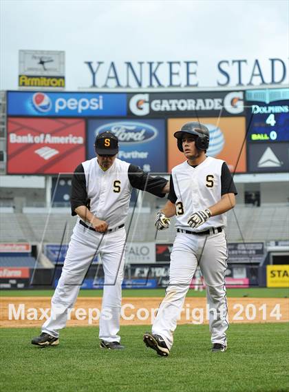 Thumbnail 1 in Beach Channel vs Bronx High School of Science (PSAL Class B Final) photogallery.