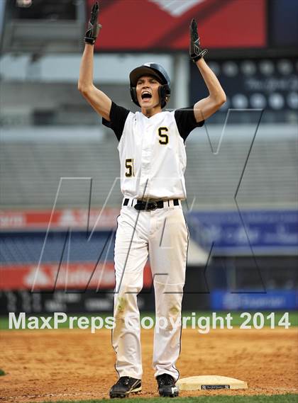 Thumbnail 2 in Beach Channel vs Bronx High School of Science (PSAL Class B Final) photogallery.
