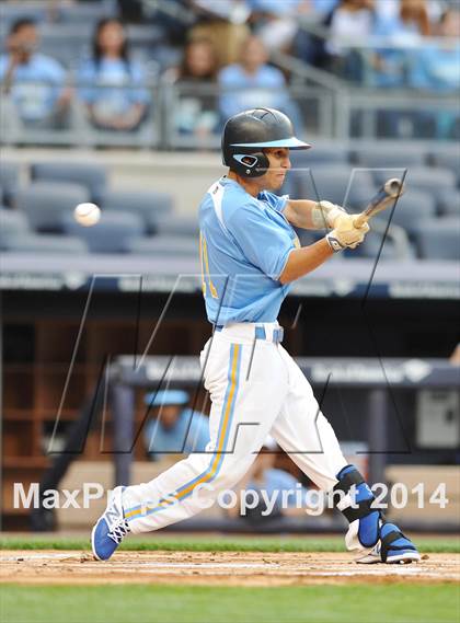 Thumbnail 3 in Beach Channel vs Bronx High School of Science (PSAL Class B Final) photogallery.