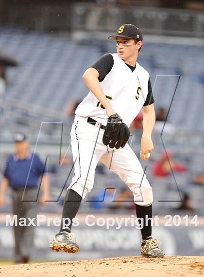 Thumbnail 1 in Beach Channel vs Bronx High School of Science (PSAL Class B Final) photogallery.