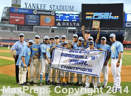 Thumbnail 2 in Beach Channel vs Bronx High School of Science (PSAL Class B Final) photogallery.