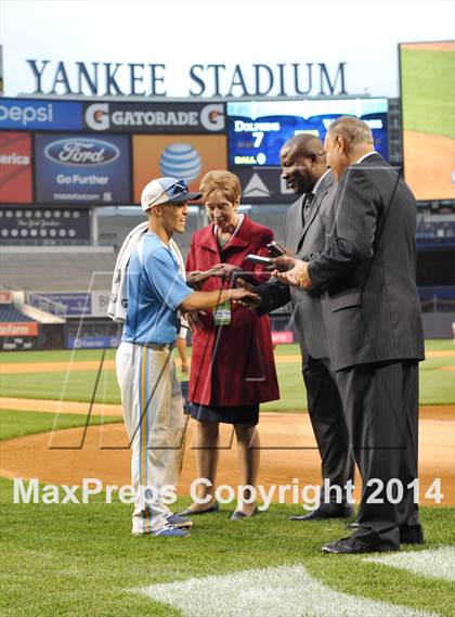 Thumbnail 2 in Beach Channel vs Bronx High School of Science (PSAL Class B Final) photogallery.