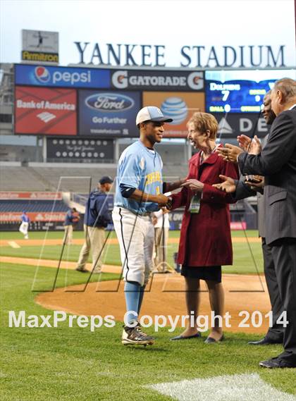 Thumbnail 3 in Beach Channel vs Bronx High School of Science (PSAL Class B Final) photogallery.