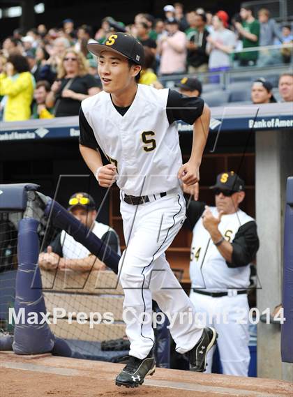 Thumbnail 2 in Beach Channel vs Bronx High School of Science (PSAL Class B Final) photogallery.