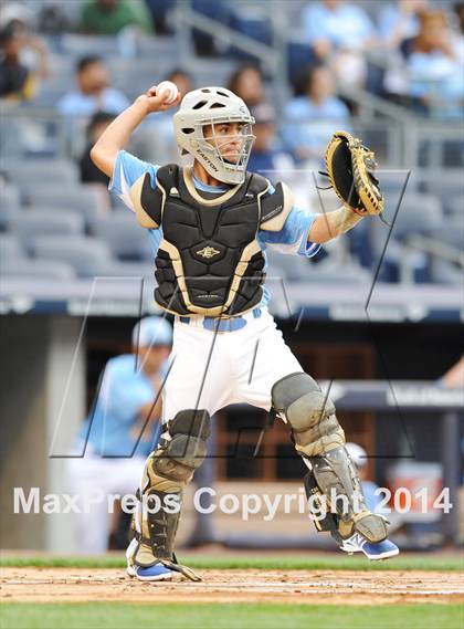 Thumbnail 3 in Beach Channel vs Bronx High School of Science (PSAL Class B Final) photogallery.