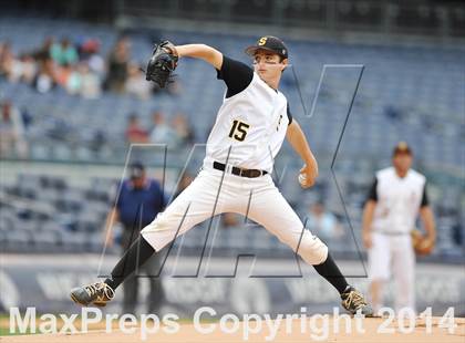 Thumbnail 3 in Beach Channel vs Bronx High School of Science (PSAL Class B Final) photogallery.