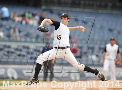 Thumbnail 1 in Beach Channel vs Bronx High School of Science (PSAL Class B Final) photogallery.