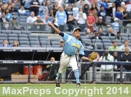 Thumbnail 3 in Beach Channel vs Bronx High School of Science (PSAL Class B Final) photogallery.
