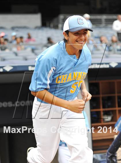 Thumbnail 2 in Beach Channel vs Bronx High School of Science (PSAL Class B Final) photogallery.