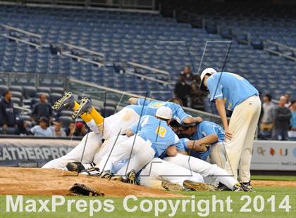 Thumbnail 2 in Beach Channel vs Bronx High School of Science (PSAL Class B Final) photogallery.
