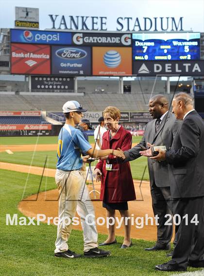 Thumbnail 3 in Beach Channel vs Bronx High School of Science (PSAL Class B Final) photogallery.