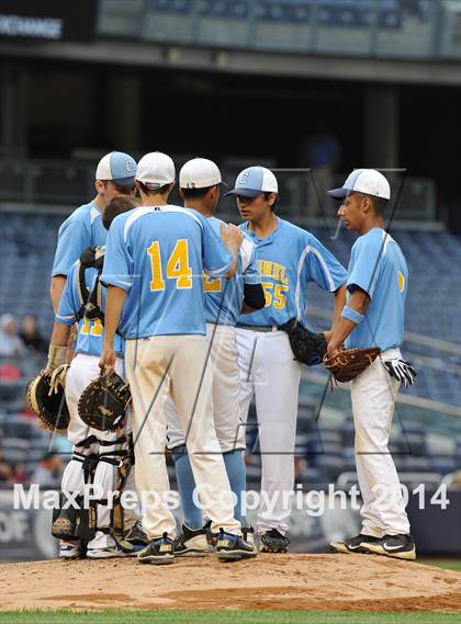 Thumbnail 1 in Beach Channel vs Bronx High School of Science (PSAL Class B Final) photogallery.