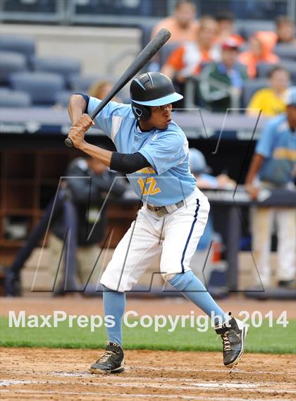 Thumbnail 2 in Beach Channel vs Bronx High School of Science (PSAL Class B Final) photogallery.