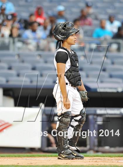 Thumbnail 2 in Beach Channel vs Bronx High School of Science (PSAL Class B Final) photogallery.