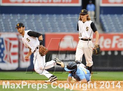 Thumbnail 2 in Beach Channel vs Bronx High School of Science (PSAL Class B Final) photogallery.