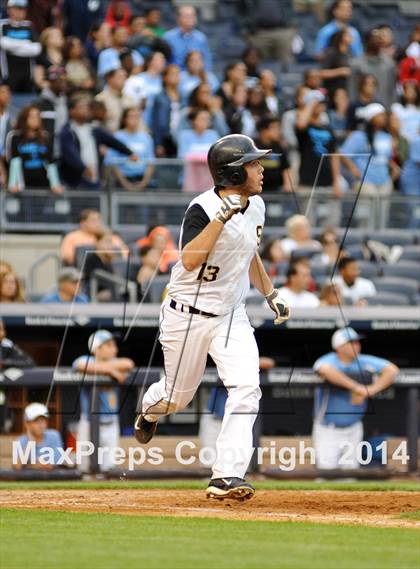 Thumbnail 2 in Beach Channel vs Bronx High School of Science (PSAL Class B Final) photogallery.