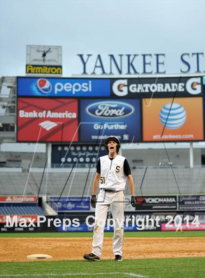 Thumbnail 2 in Beach Channel vs Bronx High School of Science (PSAL Class B Final) photogallery.