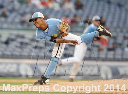 Thumbnail 2 in Beach Channel vs Bronx High School of Science (PSAL Class B Final) photogallery.