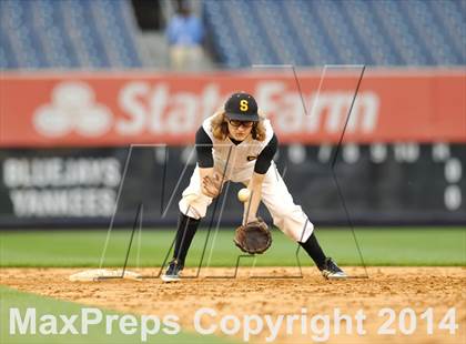 Thumbnail 3 in Beach Channel vs Bronx High School of Science (PSAL Class B Final) photogallery.