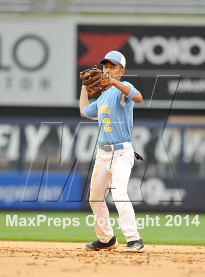 Thumbnail 2 in Beach Channel vs Bronx High School of Science (PSAL Class B Final) photogallery.